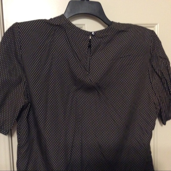 Courtly Sophisticates 2 pc black print dress set - Picture 4 of 5